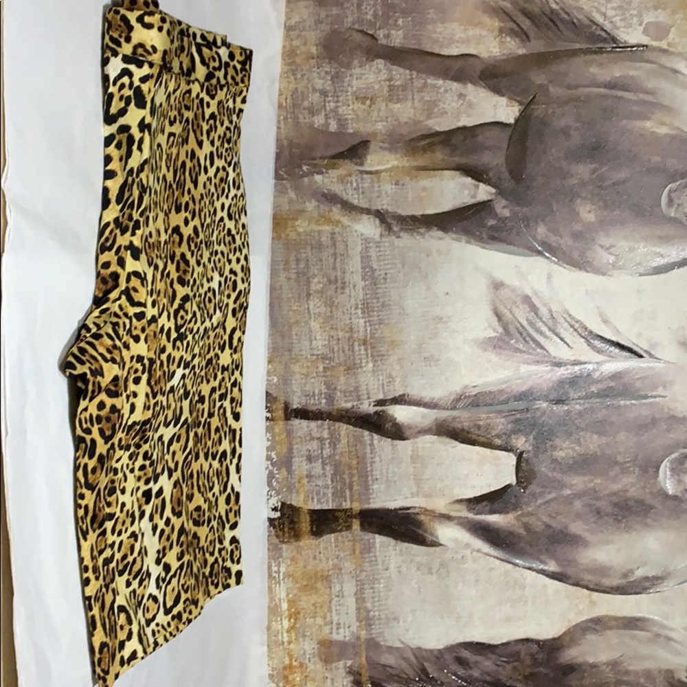 Jones New York leopard print burmuda shorts 20W